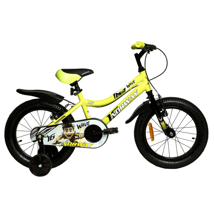 Norway Wave 16 Inch Kids Cycle | Safe, Stylish & Easy Ride Bicycle