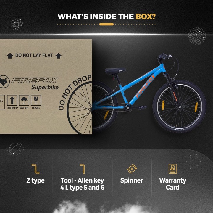 Firefox Maddok 24 Stunk Bike | 24 Inch MTB Cycle for Teens