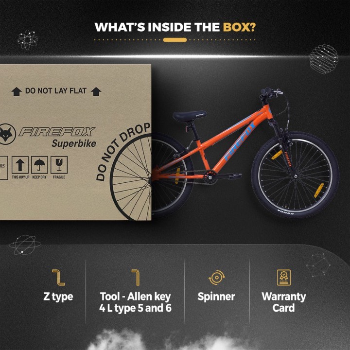 Firefox Maddok 24 Stunk Bike | 24 Inch MTB Cycle for Teens