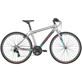 Bergamont Helix 1.5i Silver Hybrid Cycle | Premium City Bike