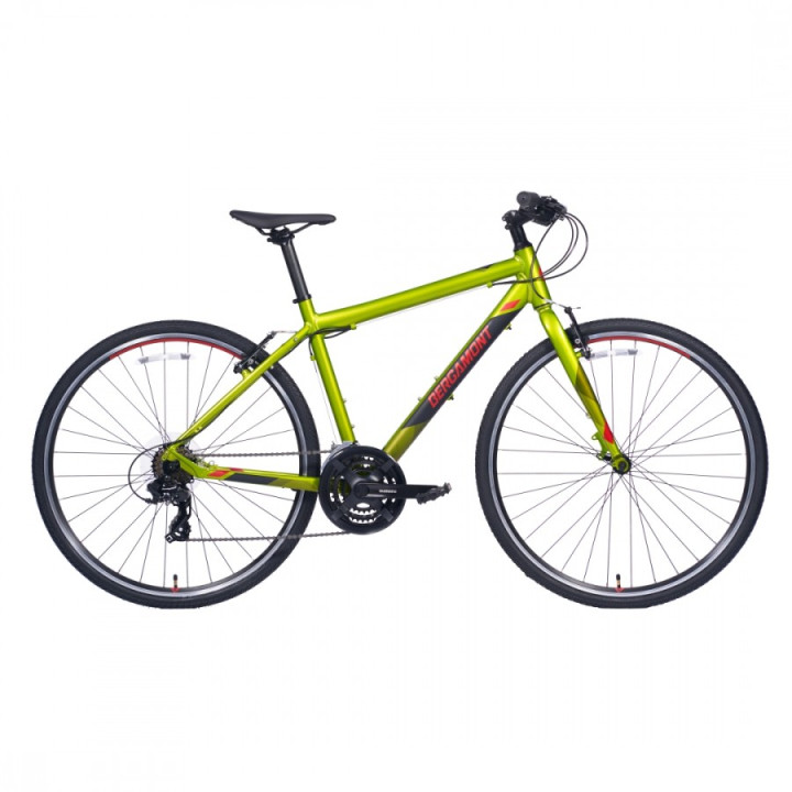 Bergamont Helix 1.5i Silver Hybrid Cycle | Premium City Bike