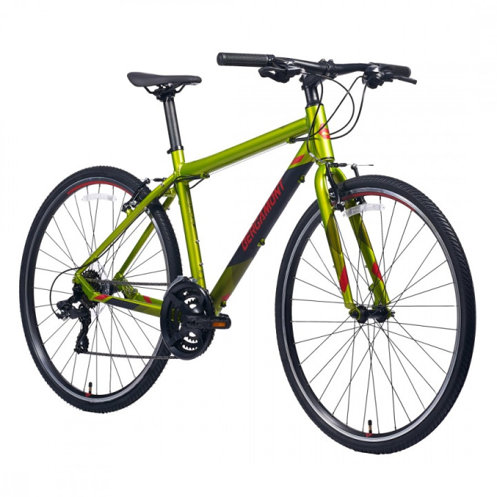 Bergamont Helix 1.5i Silver Hybrid Cycle | Premium City Bike
