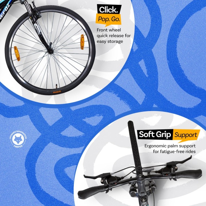 Firefox Karma 21 Speed Women Hybrid Cycle | Lightweight City Bike