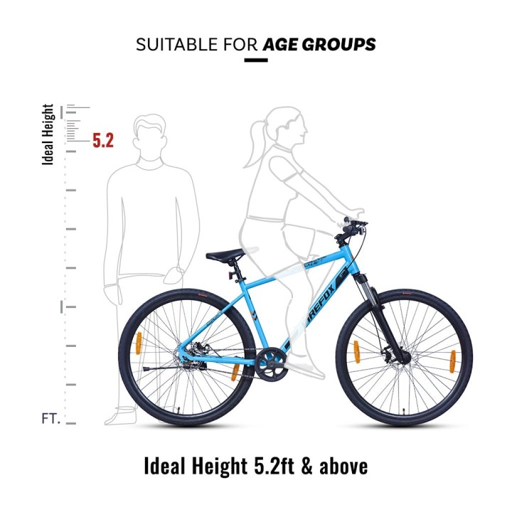 Firefox Drift Hybrid Cycle | Lightweight City & Fitness Bike