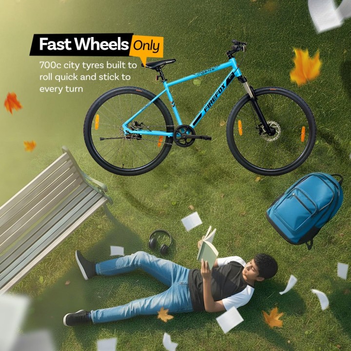 Firefox Drift Hybrid Cycle | Lightweight City & Fitness Bike