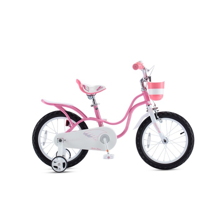 RoyalBaby Little Swan 14 Inch Kids Cycle | Premium Girls Bicycle