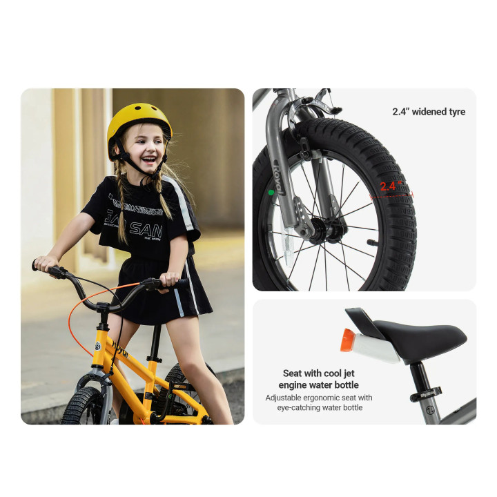 RoyalBaby Freestyle 7 Kids Cycle | Premium Children Bicycle