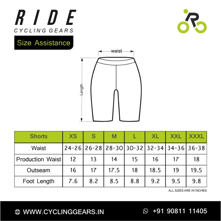 Premium Cycling Shorts for Men & Women