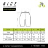 RIDE PREMIUM CYCLIN PADDED BIB SHORT